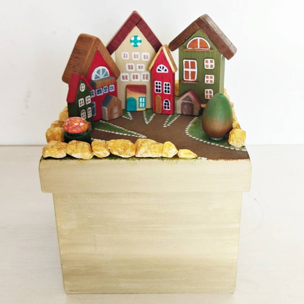 Ağaç Evli Kutu K2161