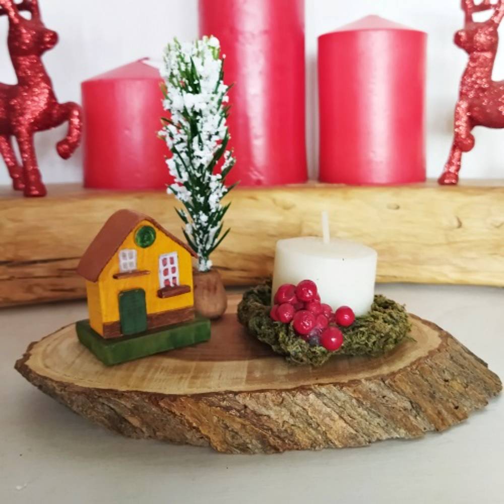 Ağaç Evli Mumluk K2036